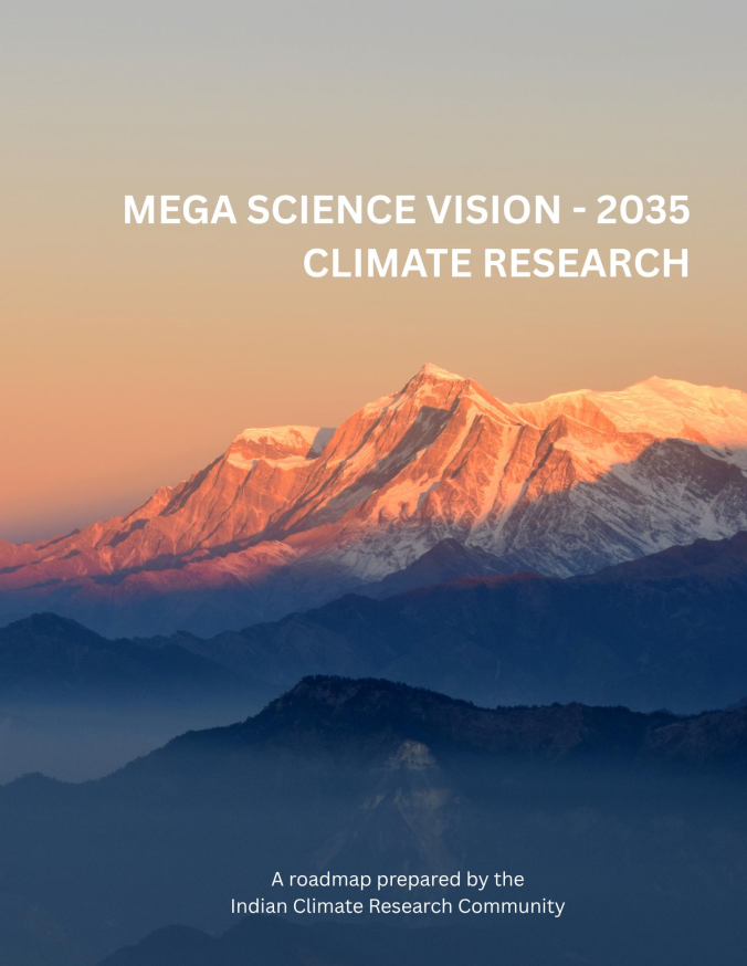 Mega Science Vision -2035 Climate Research is now complete
